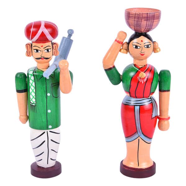 Farmer Wooden Dolls