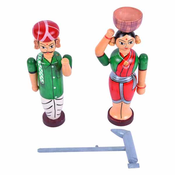 Farmer Wooden Dolls - Image 4