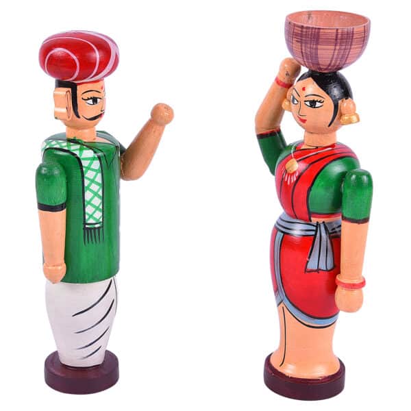 Farmer Wooden Dolls - Image 2