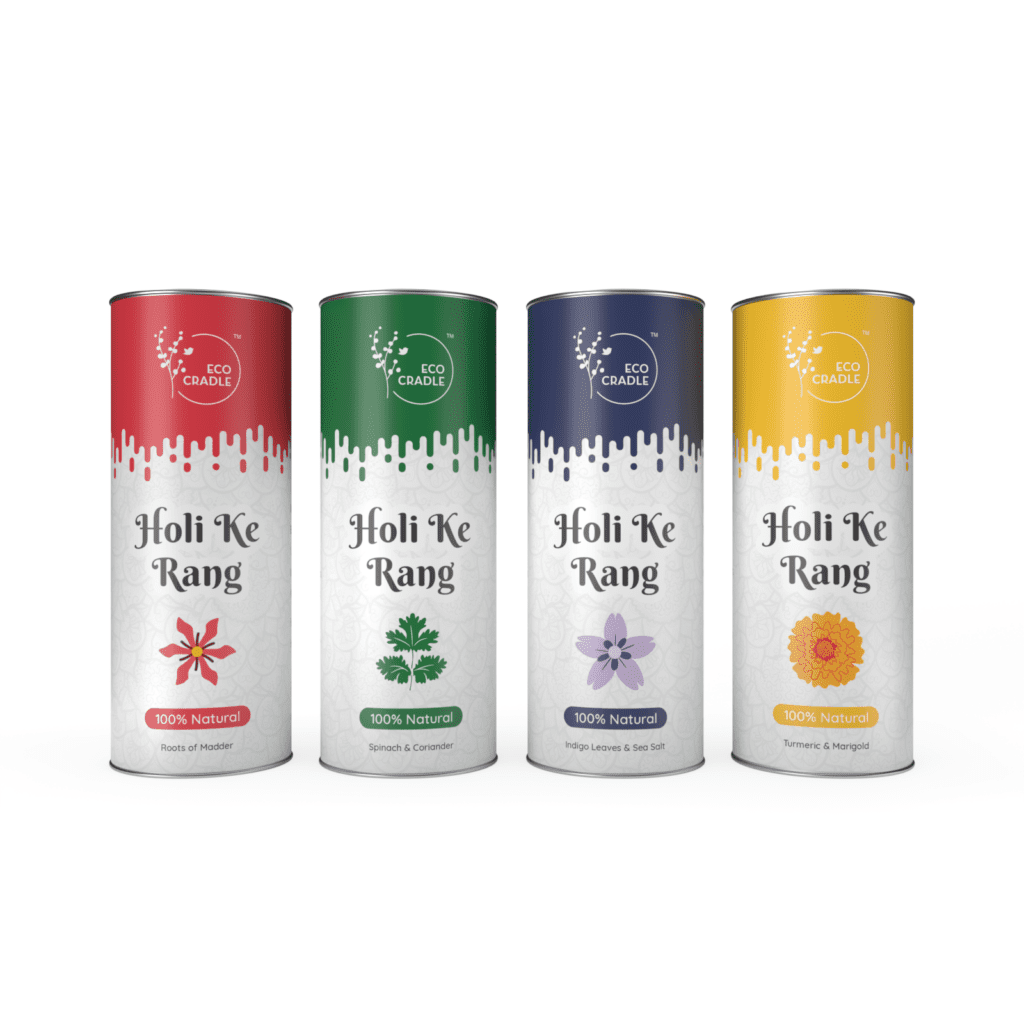 Holi Ke Rang Pack of 4 - mintorie