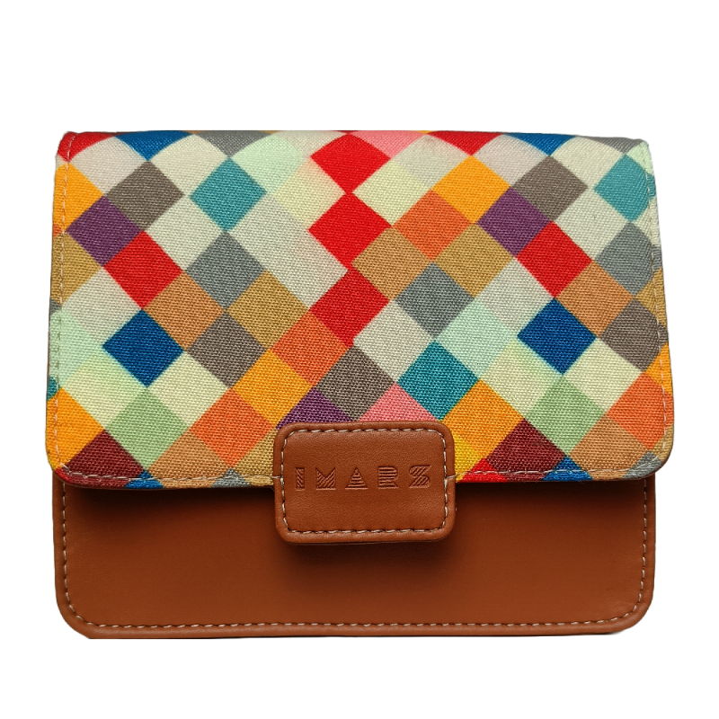 IMARS Printed Flap Crossbody