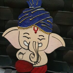 Ganesha Handpainted Fridge Magnet