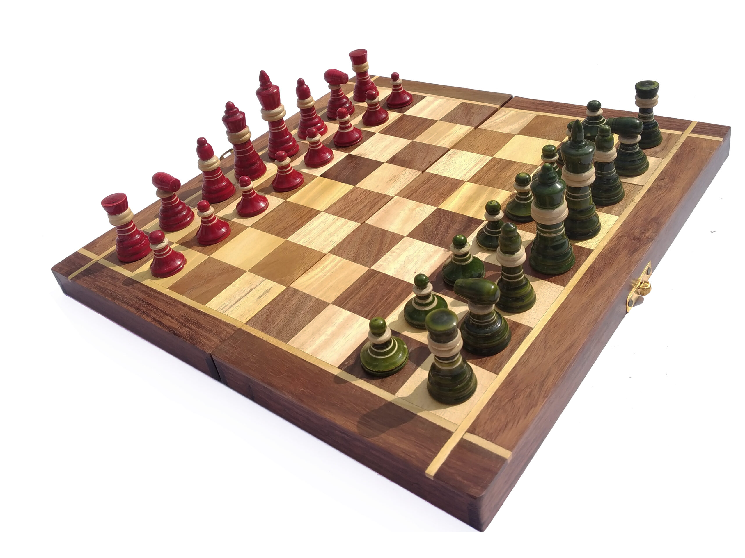 wooden chess set - Image 6