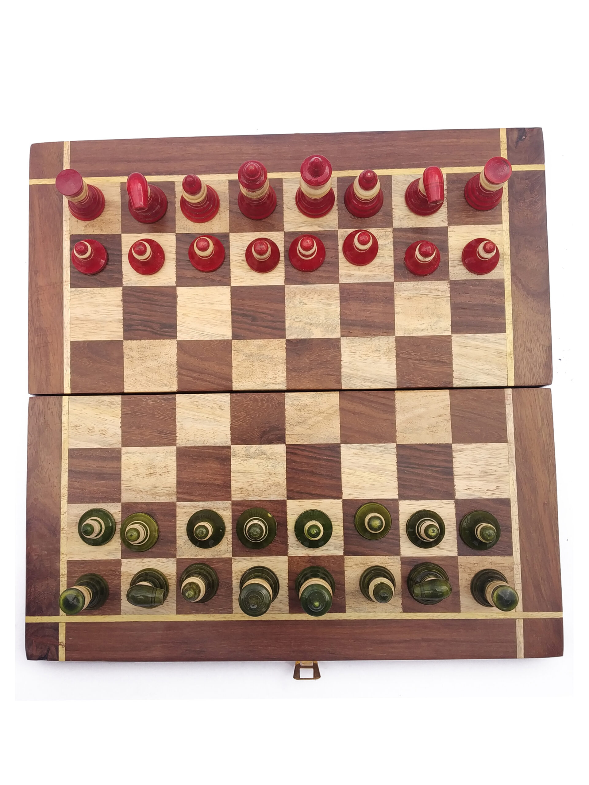 wooden chess set