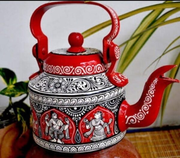 Hand painted Pattachitra kettle