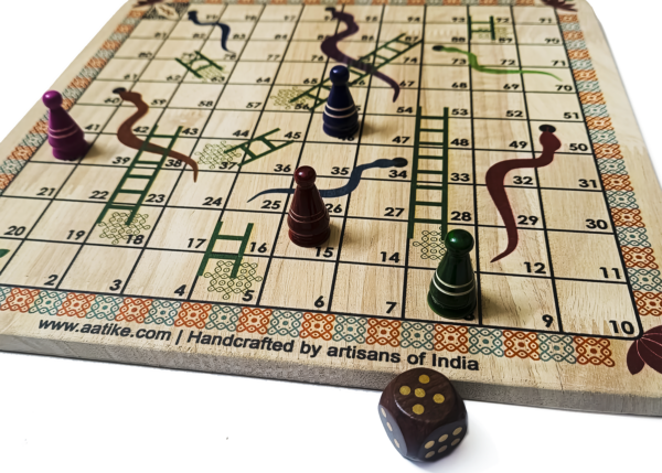 Ashta Chowka Bara with snakes and Ladder - Image 6