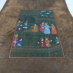 Mughal darbar on stamp paper