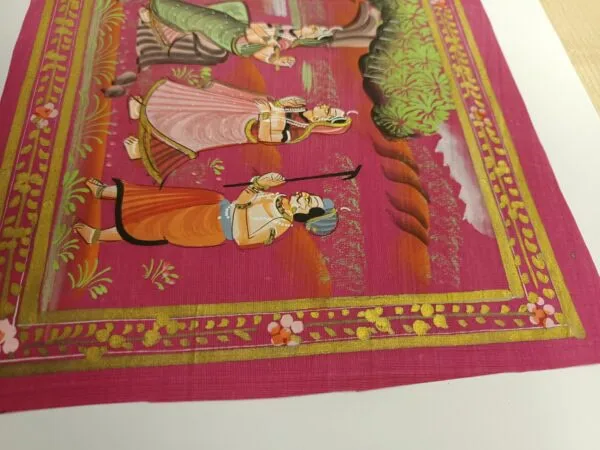 Pichwai Painting-Conversations of Love - Image 2