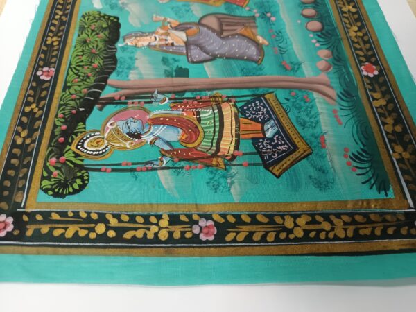 Pichwai painting-Interactions of Love - Image 3
