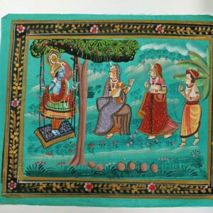 Pichwai painting-Interactions of Love