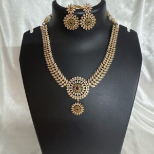 Glamvila AD Stone Jewellery Set