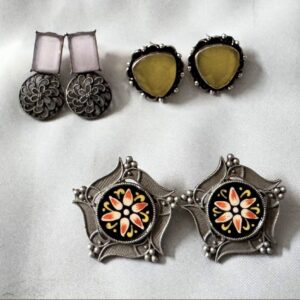 Antique Finish Earrings combo