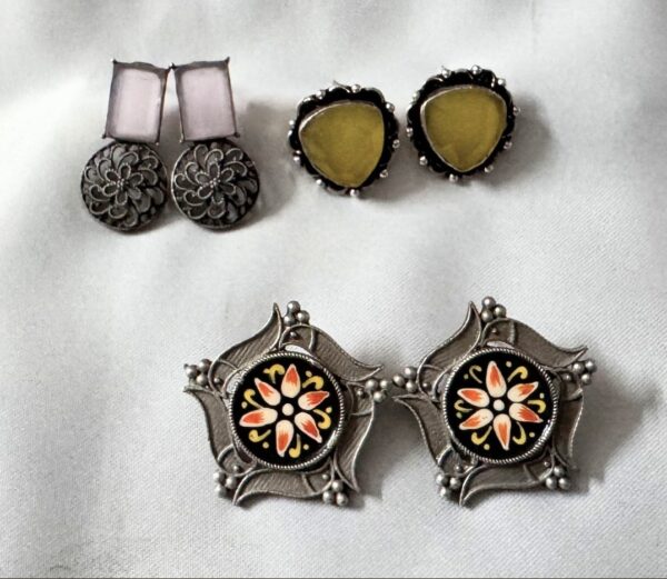 Antique Finish Earrings combo