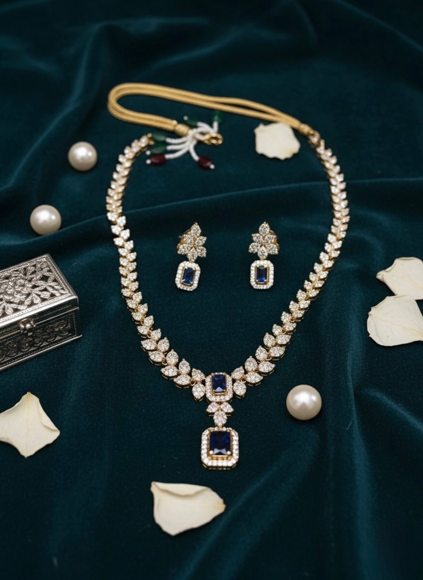 Glamvila Imperial Blue Allure Set - Image 2