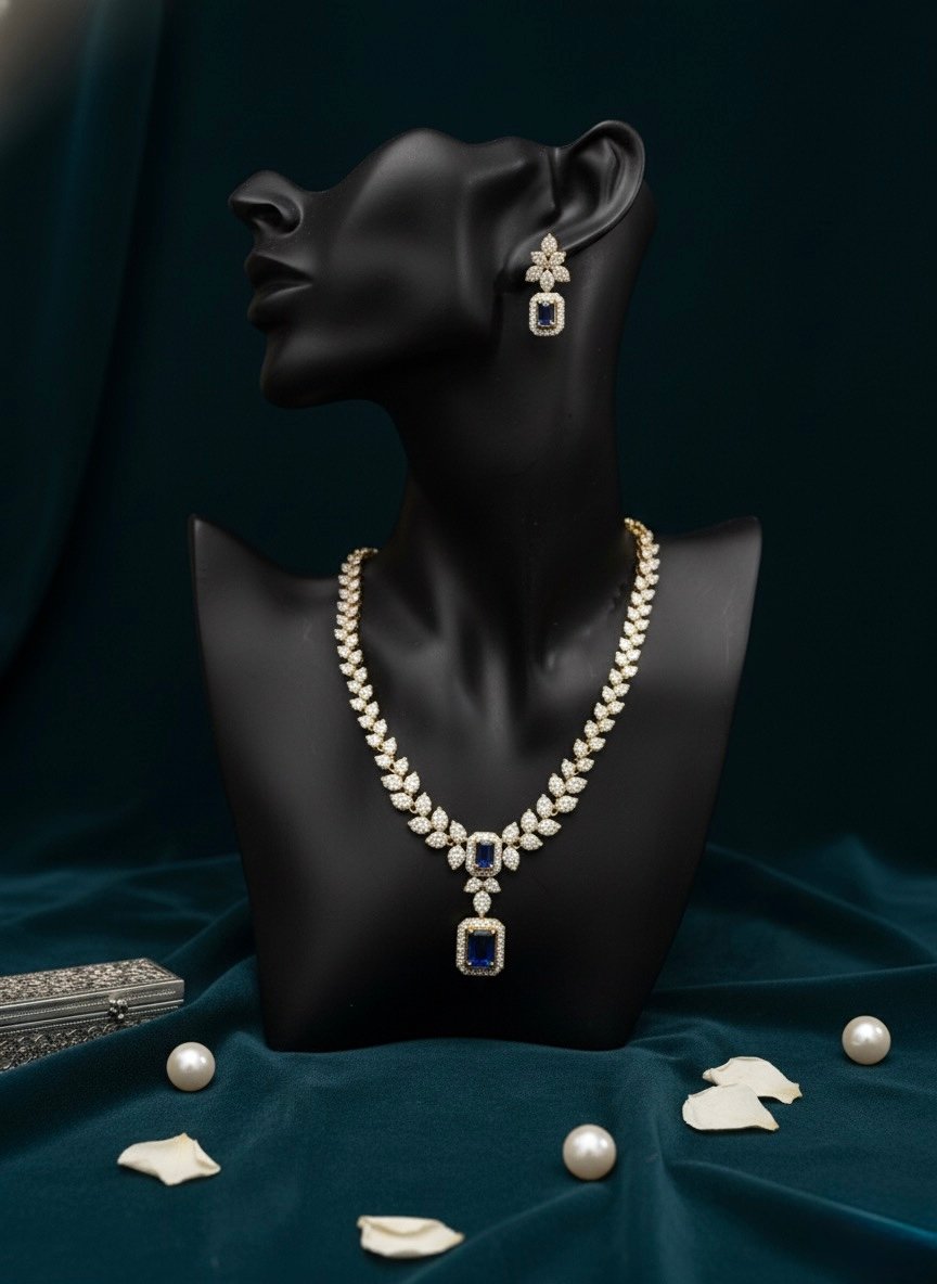 Glamvila Imperial Blue Allure Set