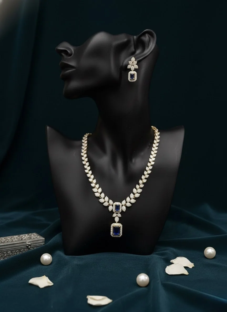 Glamvila Imperial Blue Allure Set