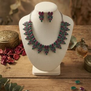 Glamvila Designer Jewellery Set
