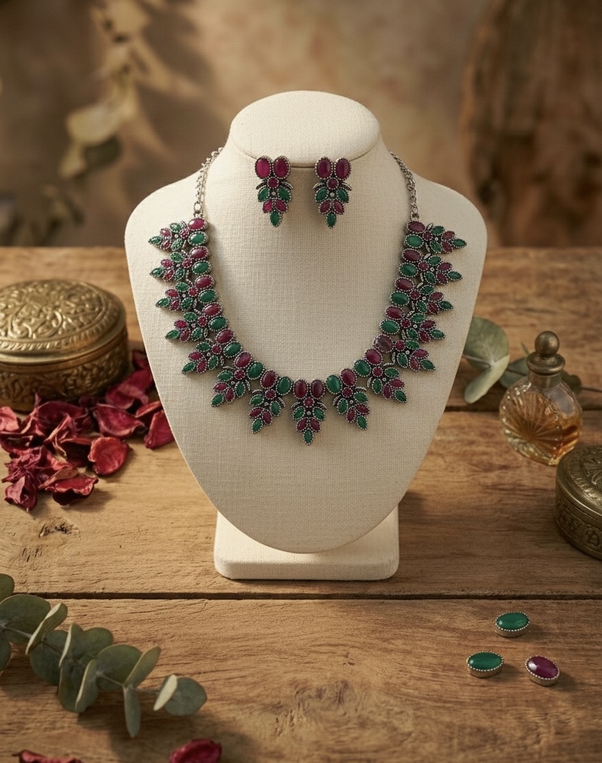 Glamvila Designer Jewellery Set