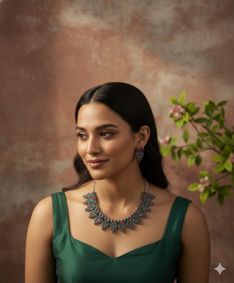 Glamvila Designer Jewellery Set - Image 2