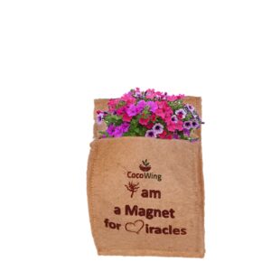 CocoWing Positive Affirmation Grow Bag – “I Am a Magnet for Miracles”