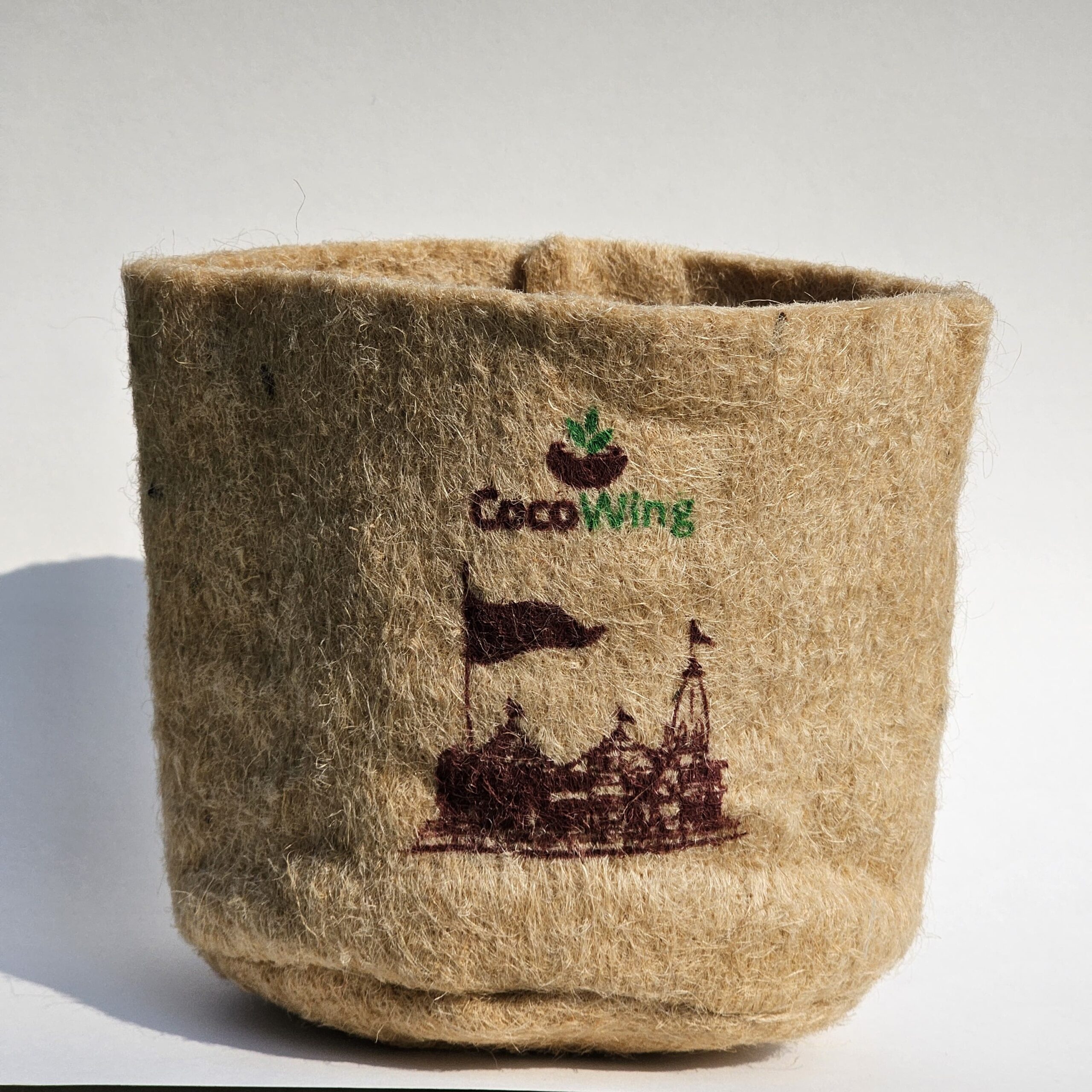 CocoWing Jute Grow Bag (Ayodhya Ram Mandir Print) - Image 2