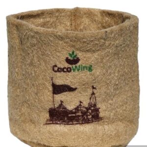 CocoWing Jute Grow Bag (Ayodhya Ram Mandir Print)