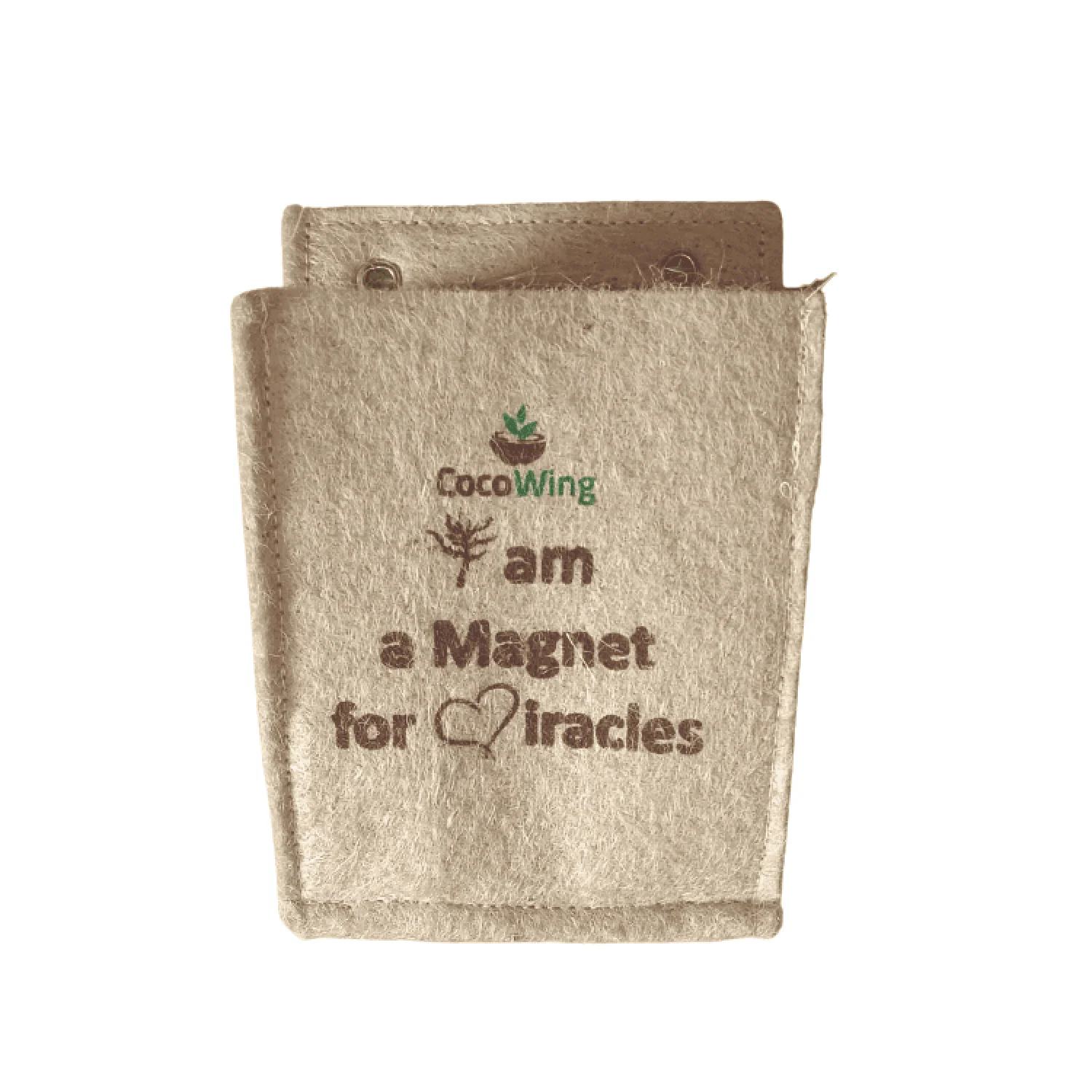 CocoWing Positive Affirmation Grow Bag – “I Am a Magnet for Miracles” - Image 3